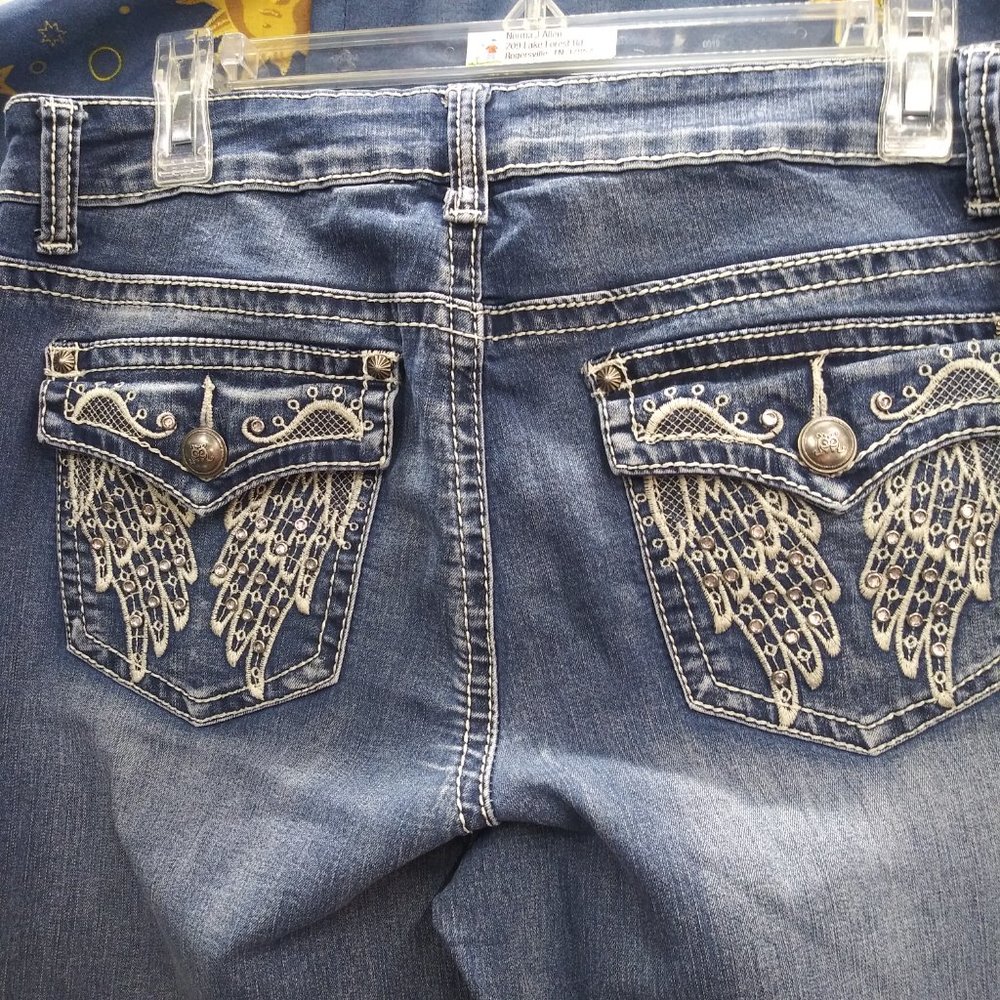 2170 Jeaniemade Size 12 New Directions Weekend Bell-Bottoms - Picture 3 of 5